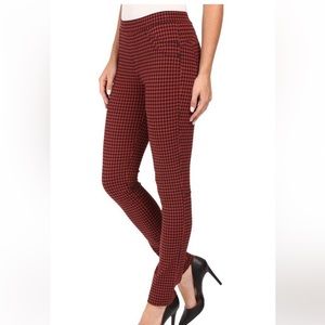 Sanctuary Red Black Buffalo Plaid Jeggings